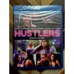 Hustlers (Blu-ray/DVD/Digital 2019) Jennifer Lopez, Cardi B / New & Sealed